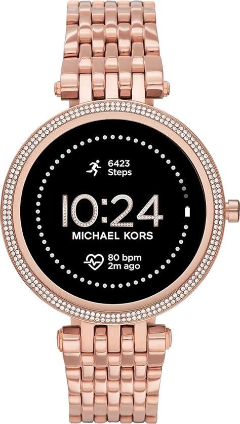 michael kors watch gen 5e|Gen 5E Darci Pavé Rose Gold.